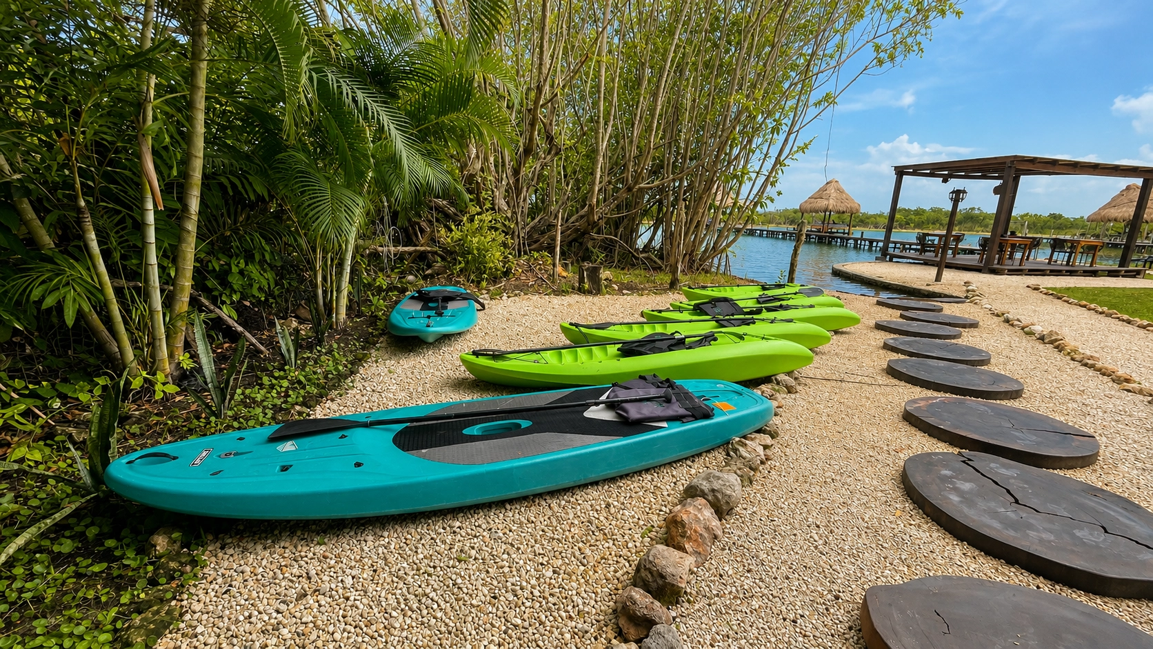 PADDLE & KAYAKS